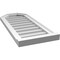Ekena Millwork Octagonal Top Surface Mount PVC Gable Vent w/ 2"W x 2"P Brickmould Sill Frame, 14"W x 32"H GVPOT14X3203SN - alternate 4